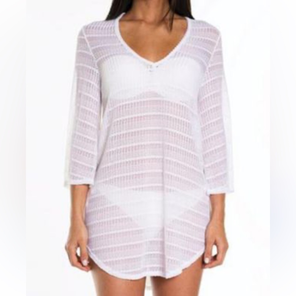 Jordan Taylor Mesh Swim Coverup EUC